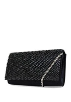 Diamond Mesh Lusia Flap Clutch