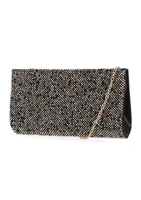 Elaine - Diamond Mesh Elongated Bag