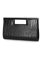 Yvette - Croco Top Handle Bag