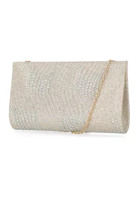 Elaine - Lurex Stones Clutch