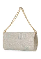 Max - Lurex with Stones Shoulder Clutch