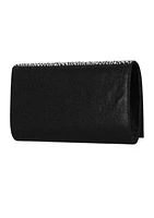 Chloe - Stone Soft Shine Clutch