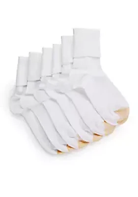 Gold Toe® Ultra Soft Providence Turn Cuff Socks - 3 Pack