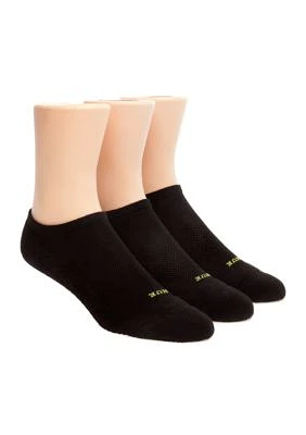 Air Cushion No Show Socks 3-Pack