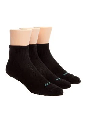 Air Cushion Mini Crew Socks 3-Pack