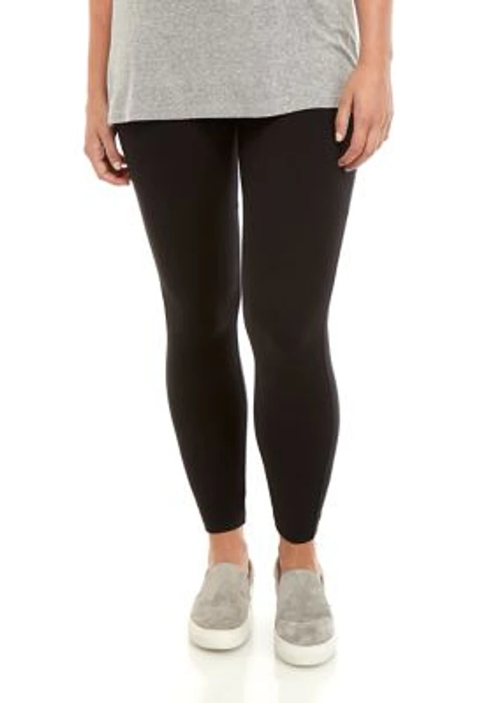 Wide Waistband Blackout Cotton Leggings