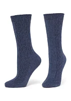 Seed Stitch Boot Sock 2-Pair Pack