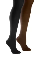 Super Opaque Control Top Tights