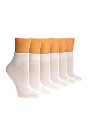 Quarter Top with Cushion 6-Pack Socks