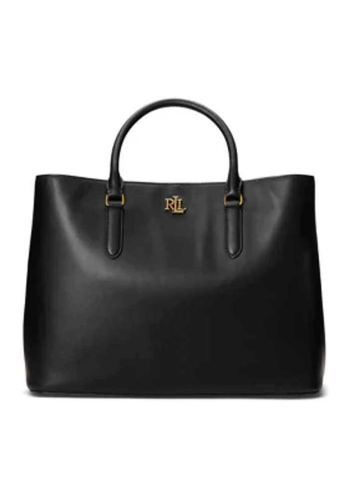 Leather Large Marcy Satchel