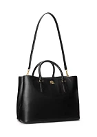 Leather Large Marcy Satchel