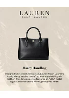 Leather Small Marcy Satchel