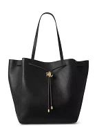 Leather Medium Andie Drawstring Tote