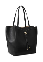 Leather Medium Andie Drawstring Tote