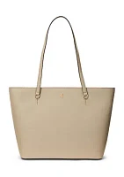 Crosshatch Leather Medium Karly Shopper Tote