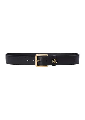 Logo-Keeper Leather Belt