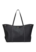 Pebbled Leather Large Emerie Tote Bag