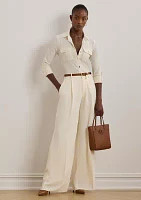 Pebbled Leather Small Cameryn Tote Bag