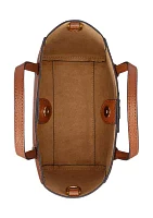 Pebbled Leather Small Cameryn Tote Bag