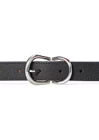 Reversible Crosshatch Leather Belt