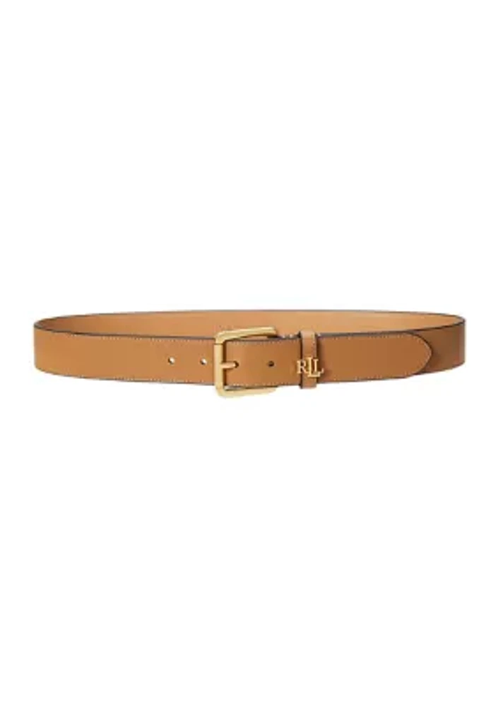 Logo Keeper Leather Belt