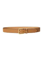 Logo Keeper Leather Belt