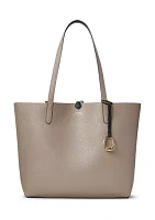 Faux-Leather Reversible Tote