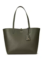 Faux Leather Large Reversible Tote Bag