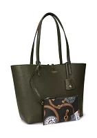 Faux Leather Large Reversible Tote Bag