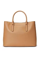 Leather Large Marcy Satchel