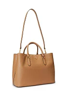 Leather Large Marcy Satchel