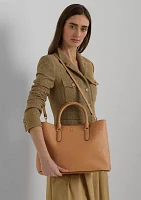 Leather Large Marcy Satchel