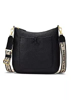 Pebbled Leather Large Cameryn Crossbody