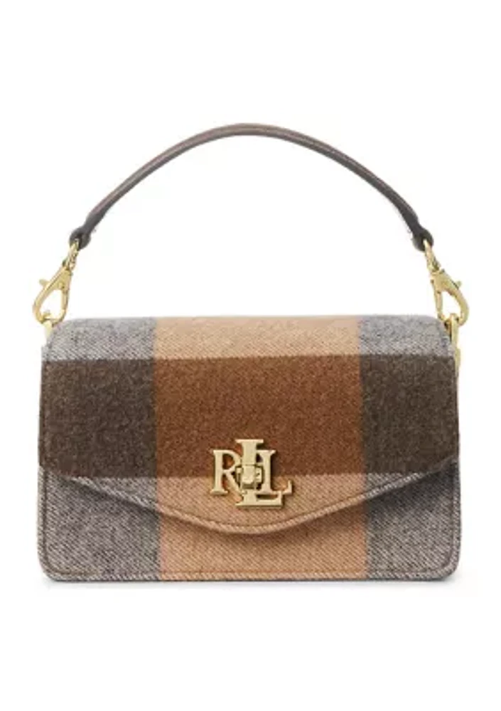 Plaid Twill Small Tayler Crossbody Bag