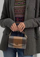 Plaid Twill Small Tayler Crossbody Bag