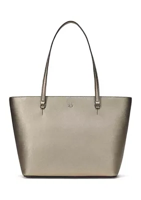 Crosshatch Leather Medium Karly Tote