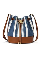 Striped Medium Andie Drawstring Bag