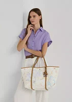 Floral Canvas Large Emerie Tote