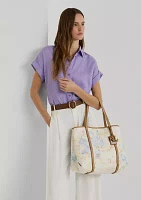 Floral Canvas Large Emerie Tote