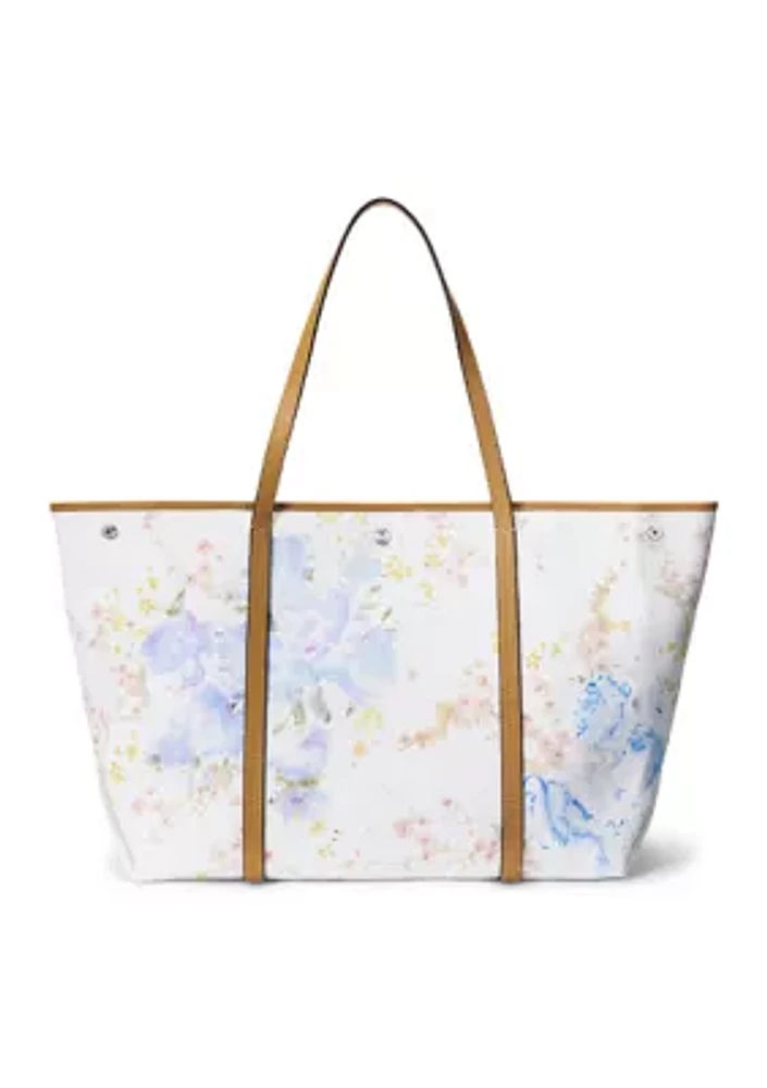 Floral Canvas Large Emerie Tote