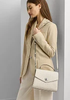 Quilted Leather Medium Farrah Satchel