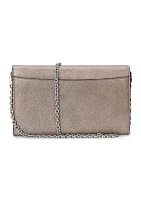 Metallic Leather Medium Adair Crossbody