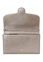 Metallic Leather Medium Adair Crossbody