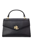 Leather Small Farrah Satchel