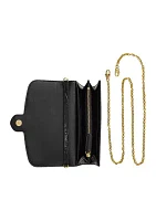 Crocodile Embossed Medium Adair Crossbody