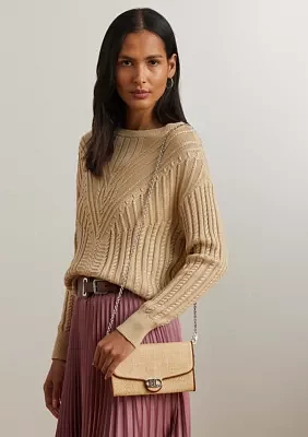 Raffia Medium Adair Crossbody