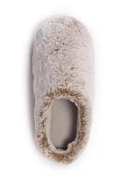 Tipped Faux Fur Clogs