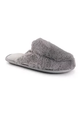 Faux Fur Smoking Slide Slippers