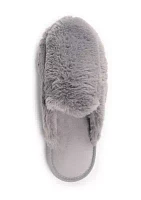 Faux Fur Smoking Slide Slippers