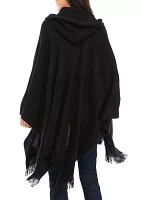 Women's Super Soft Hooded Shawl